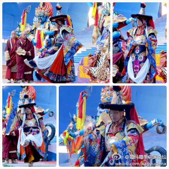 第十七世大宝法王在第29届噶举大祈愿法会中活动剪影,加持力特强 第十七世大宝法王在第29届噶举大祈愿法会中活动剪影,加持力特强